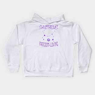 Sagittarius Freedom-loving Kids Hoodie